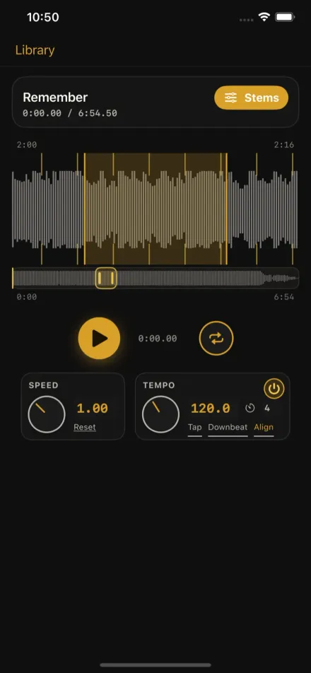 Concerto Shed on iPhone